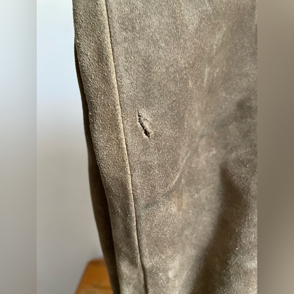 Fiorentini+Baker Suede Tan Knee High Riding Boots Womens Size EU 39 - Picture 4 of 10